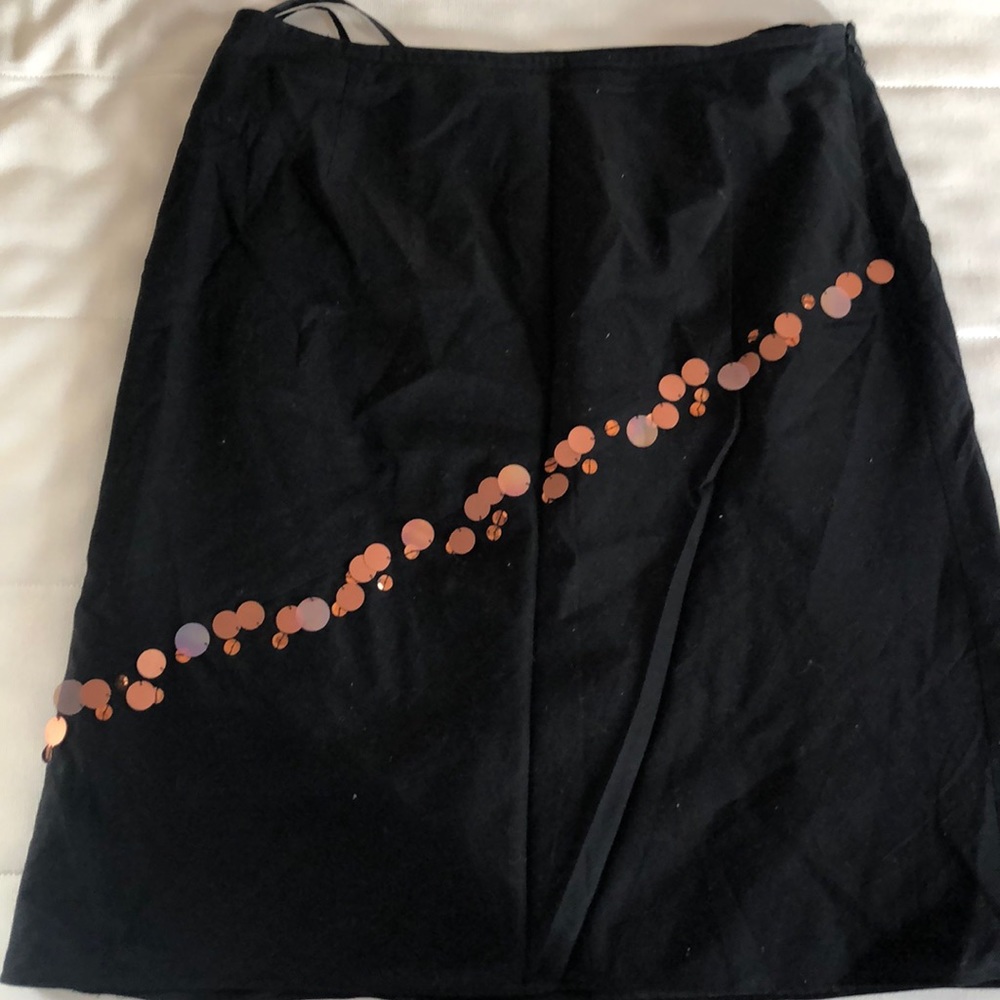 August Silk skirt - Black